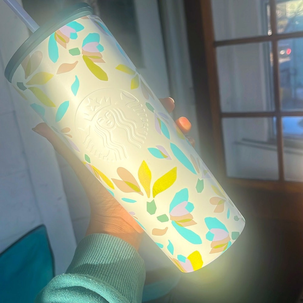 Starbucks Snowdrop Metal Tumbler